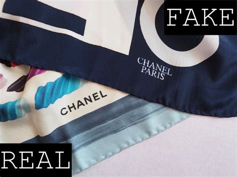 how to tell if chanel scarf is real|authentic Chanel counterfeit.